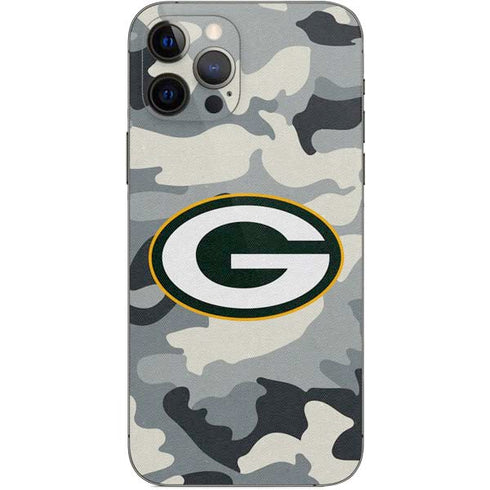 NFL Green Bay Packers Camo iPhone 12 Pro Skin